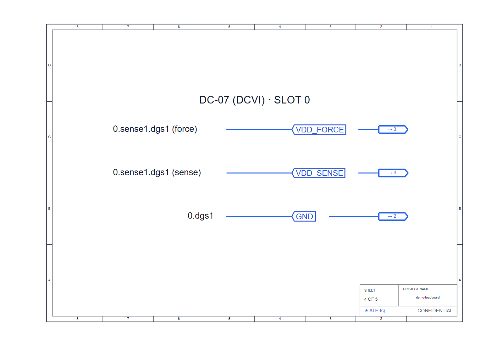DC-07 DCVI instrument sheet